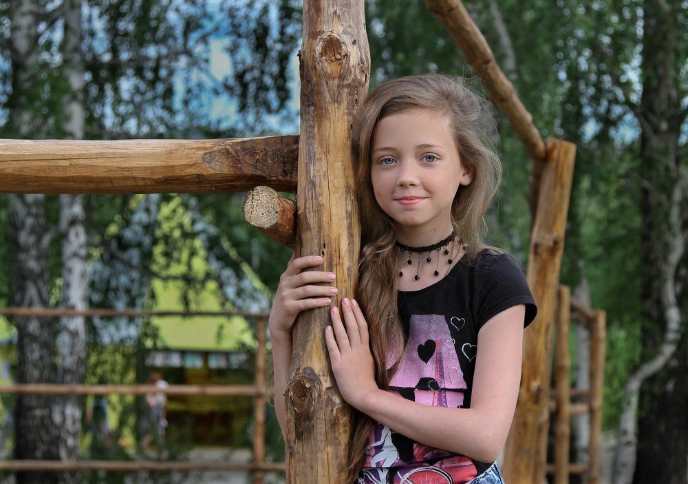 Прелестница...