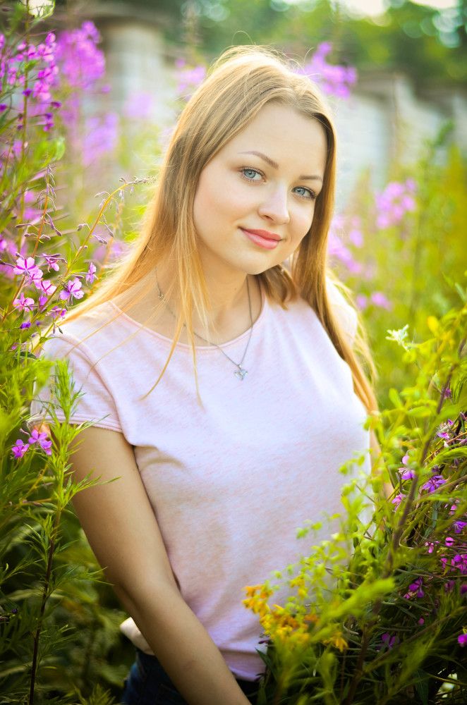 Цветок к цветах