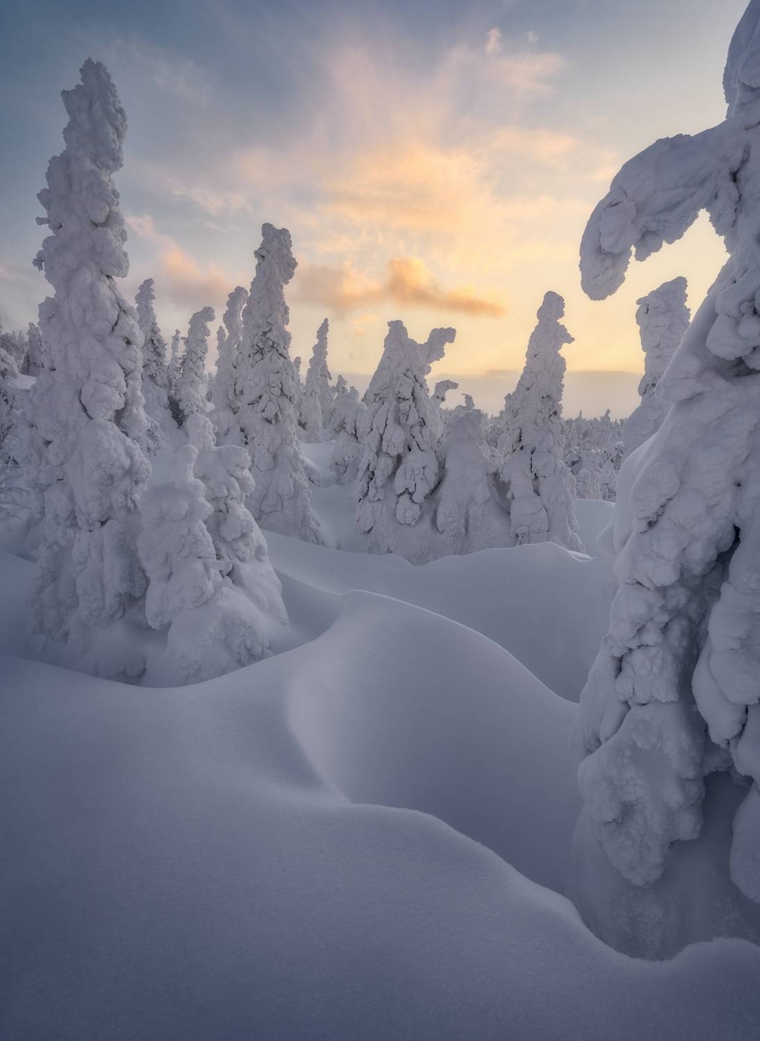 Зима на Северном Урале
