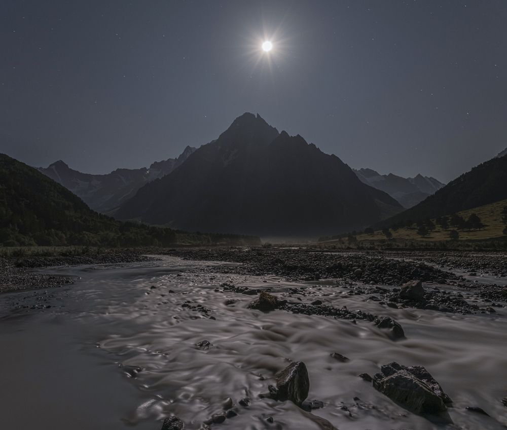 В лунную ночь