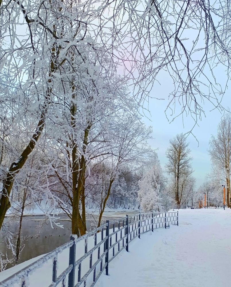 Река Охта Санкт-Петербург