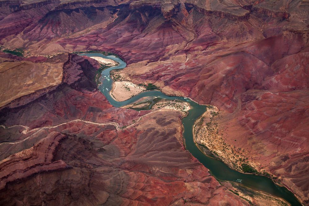 Колорадо на дне Гранд-Каньона