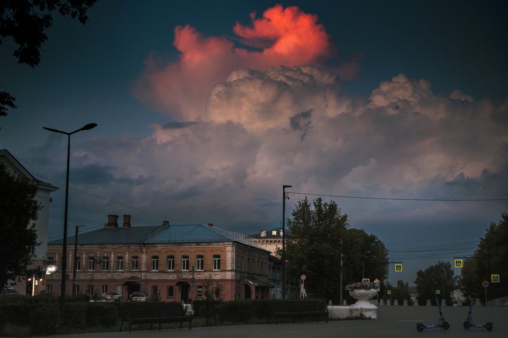 Грозовые облака