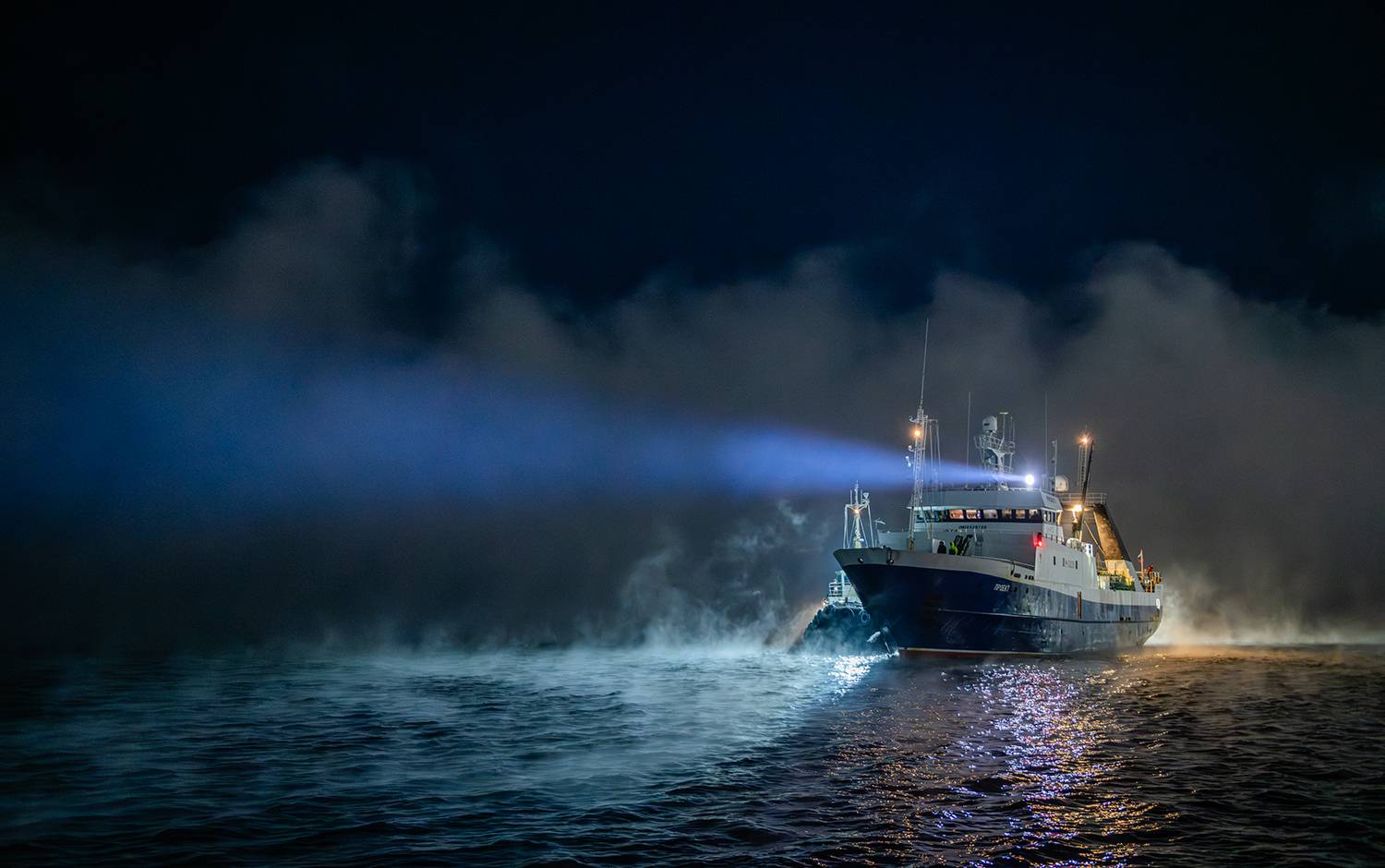 Свет в холодном тумане Арктики Свет в холодном тумане Арктики