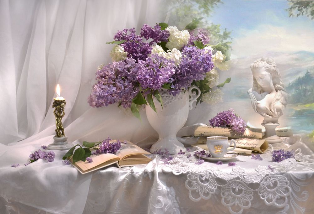 Весенний вальс на лепестках сирени ...