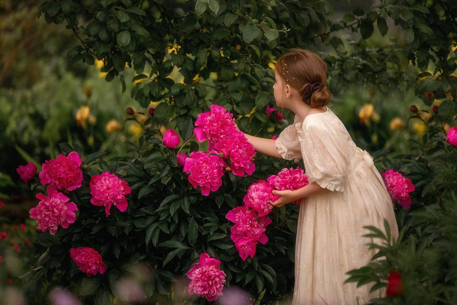 Друзья в саду Друзья в саду