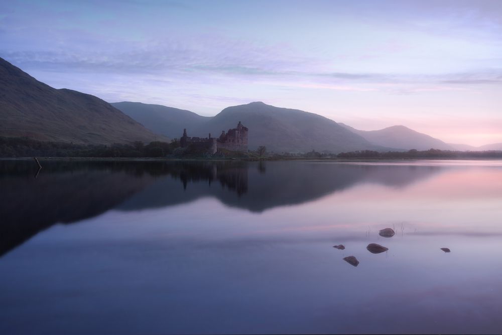 First Light at Kilchurn Castle