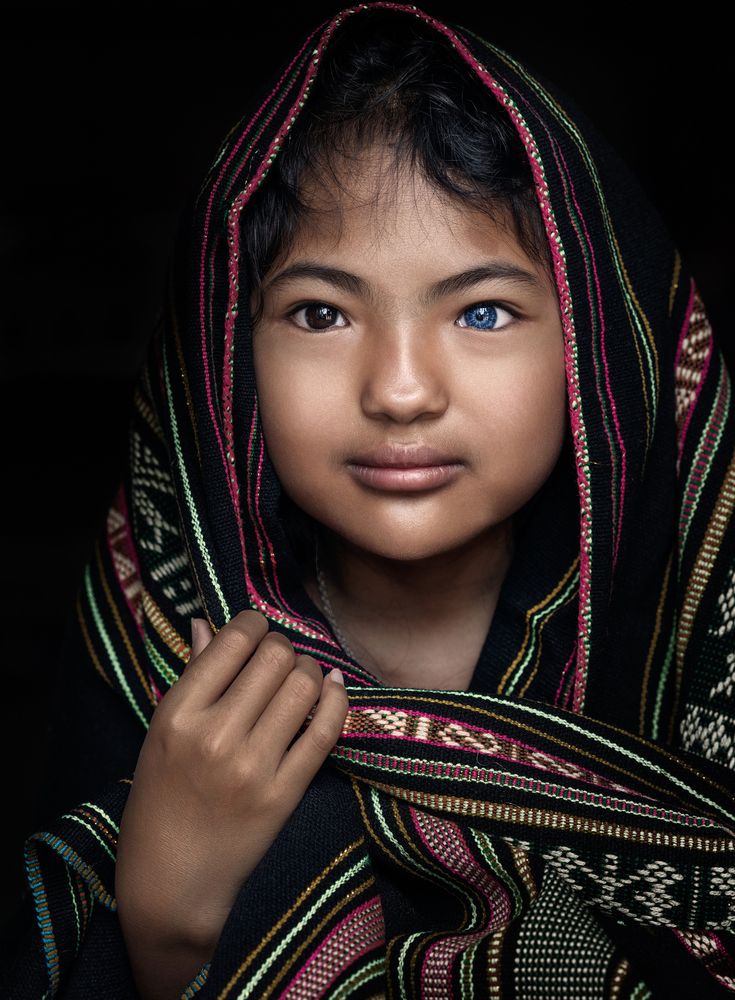 The Girl with Two Different Eyes