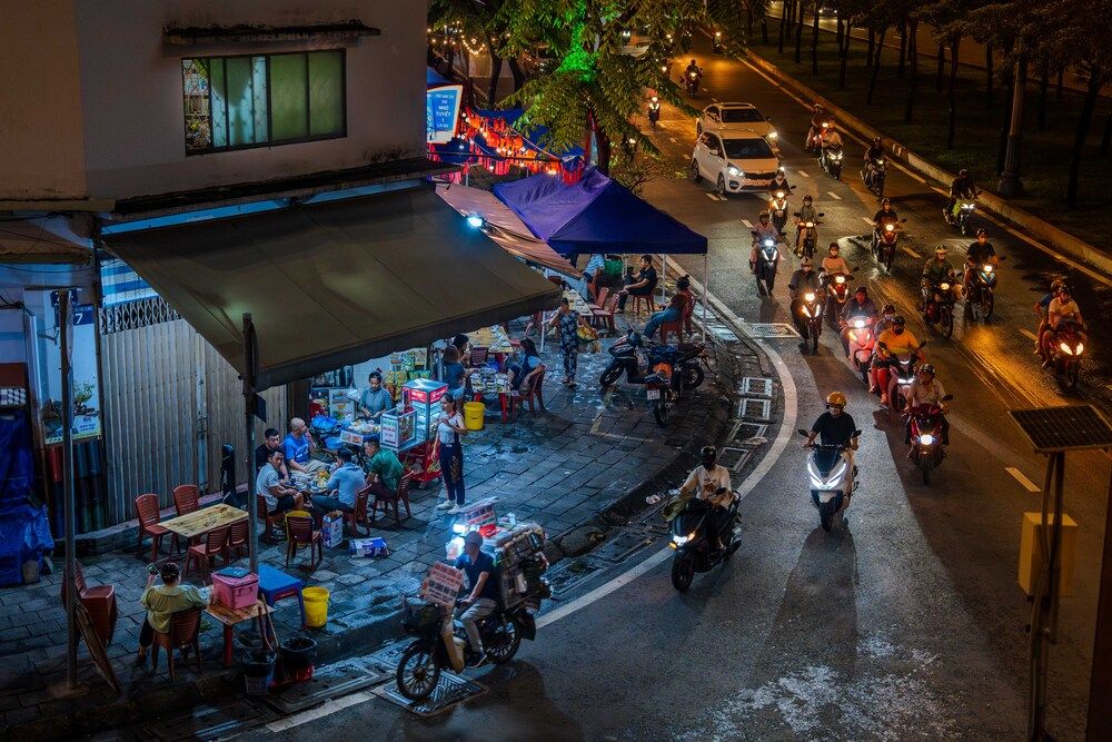 Motorcycle traffic