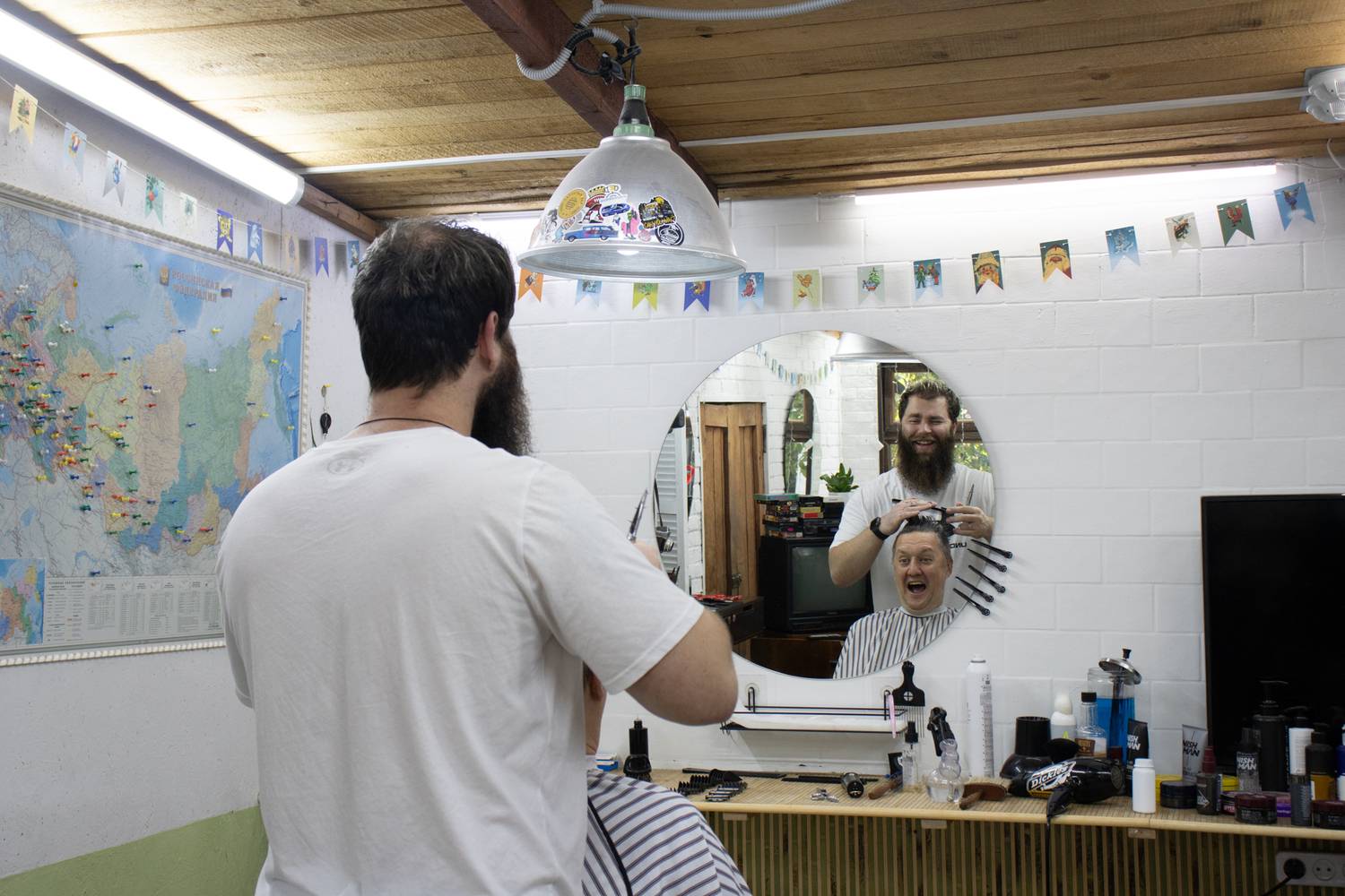 Ого, а волосы еще есть!