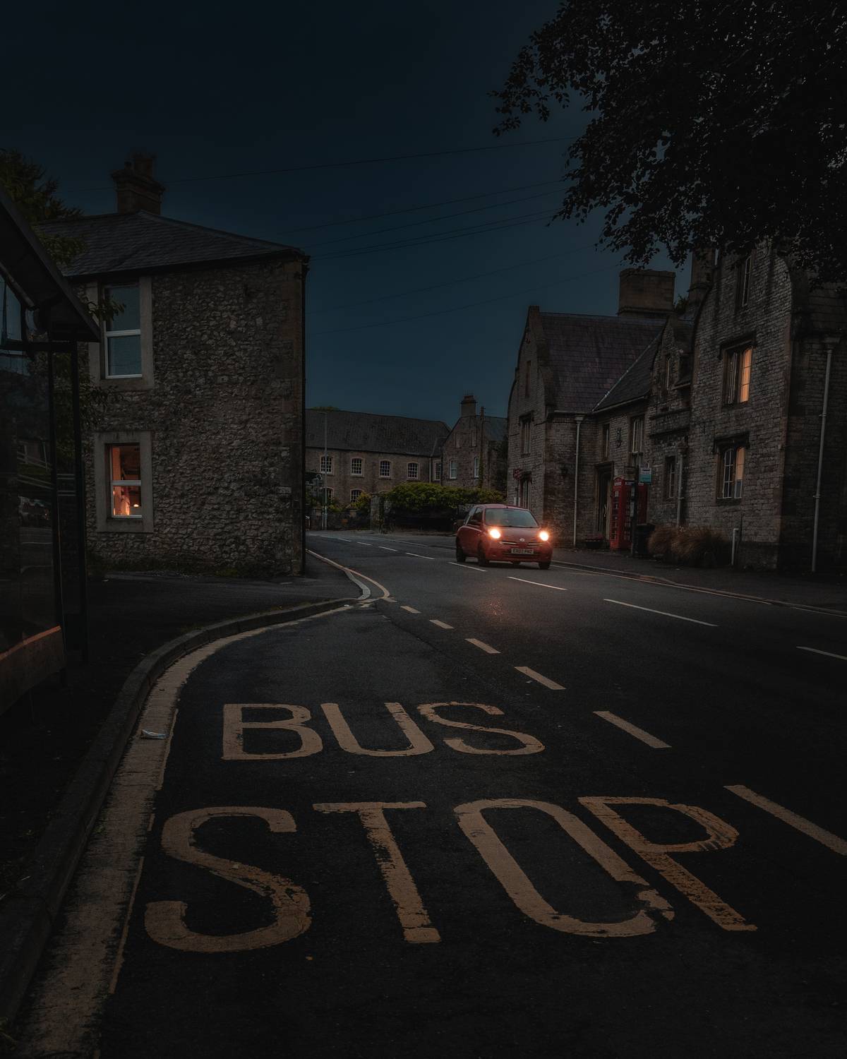 Evening Steet Geometry