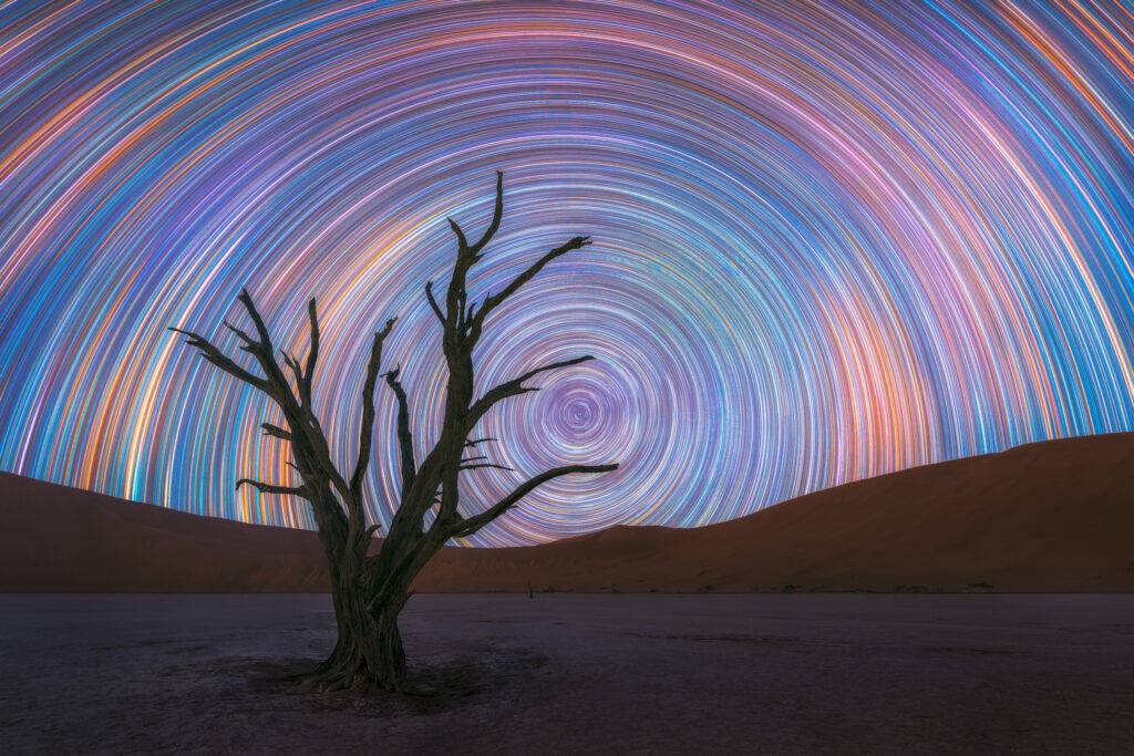 When the Earth Begins to Spin