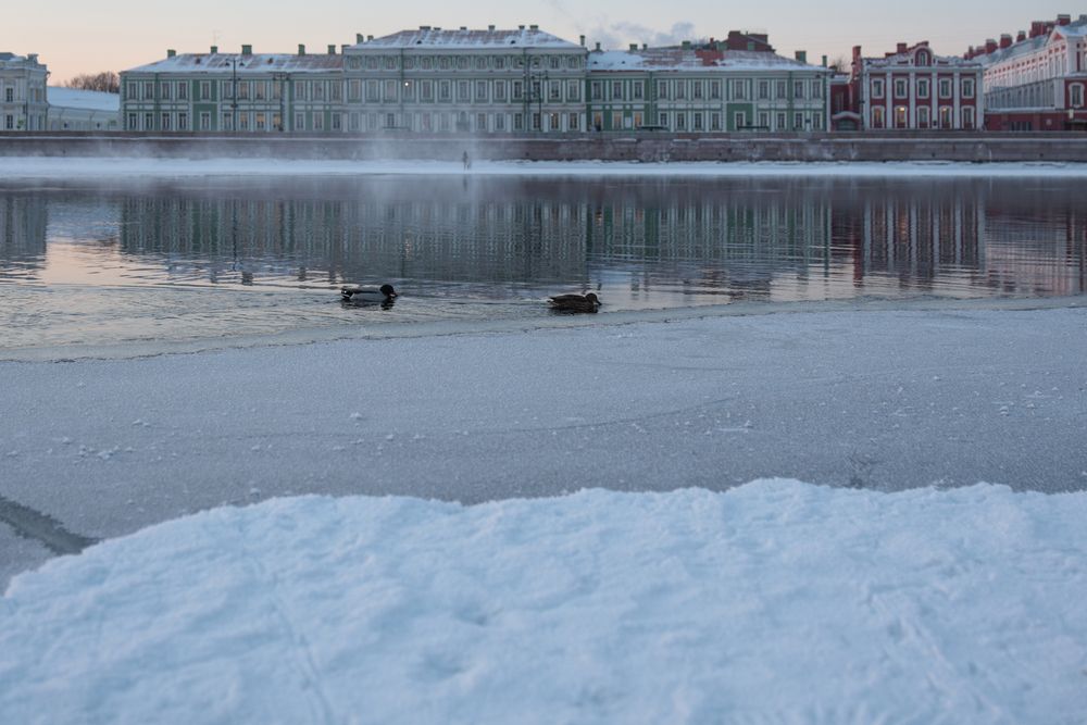 Февраль на реке
