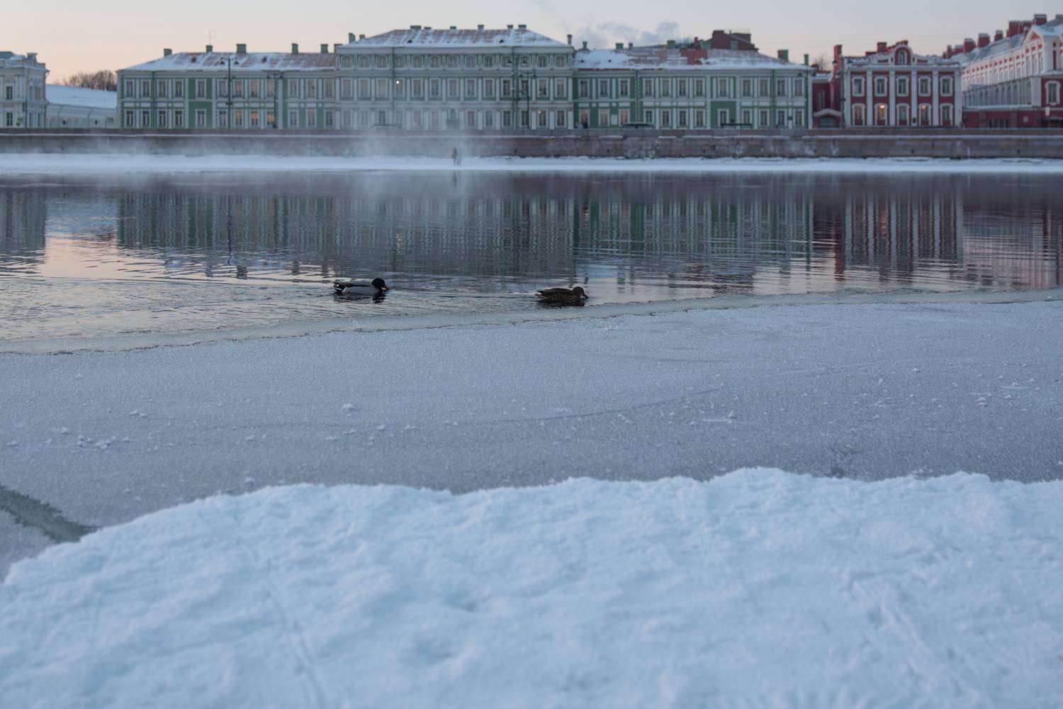 Февраль на реке