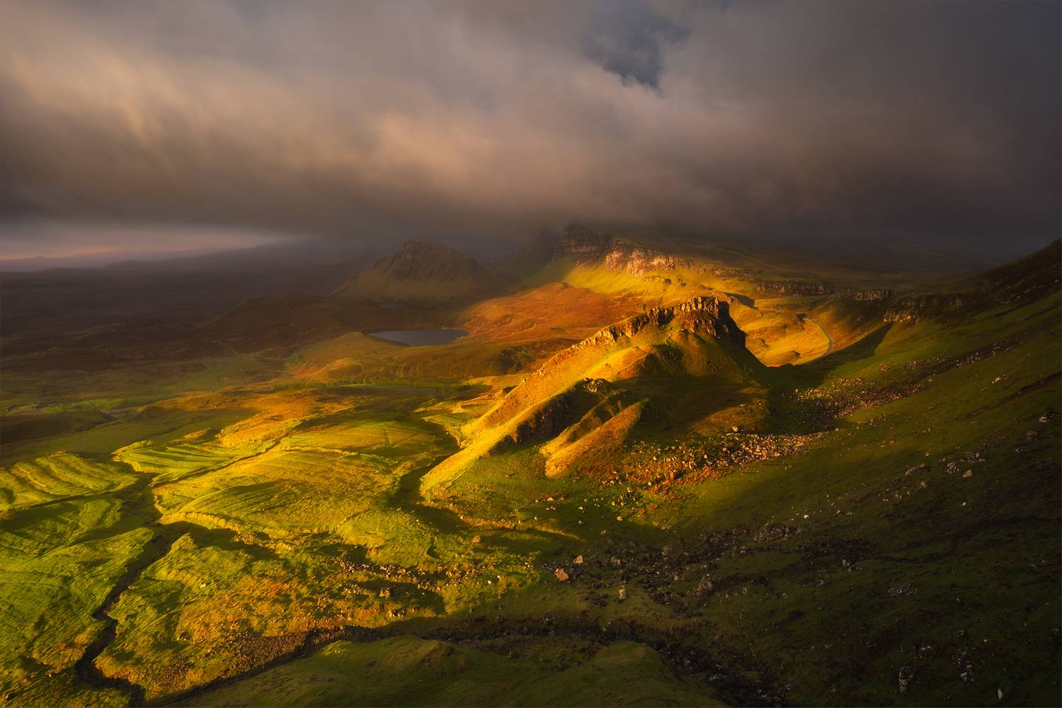 First light at the Quiraing