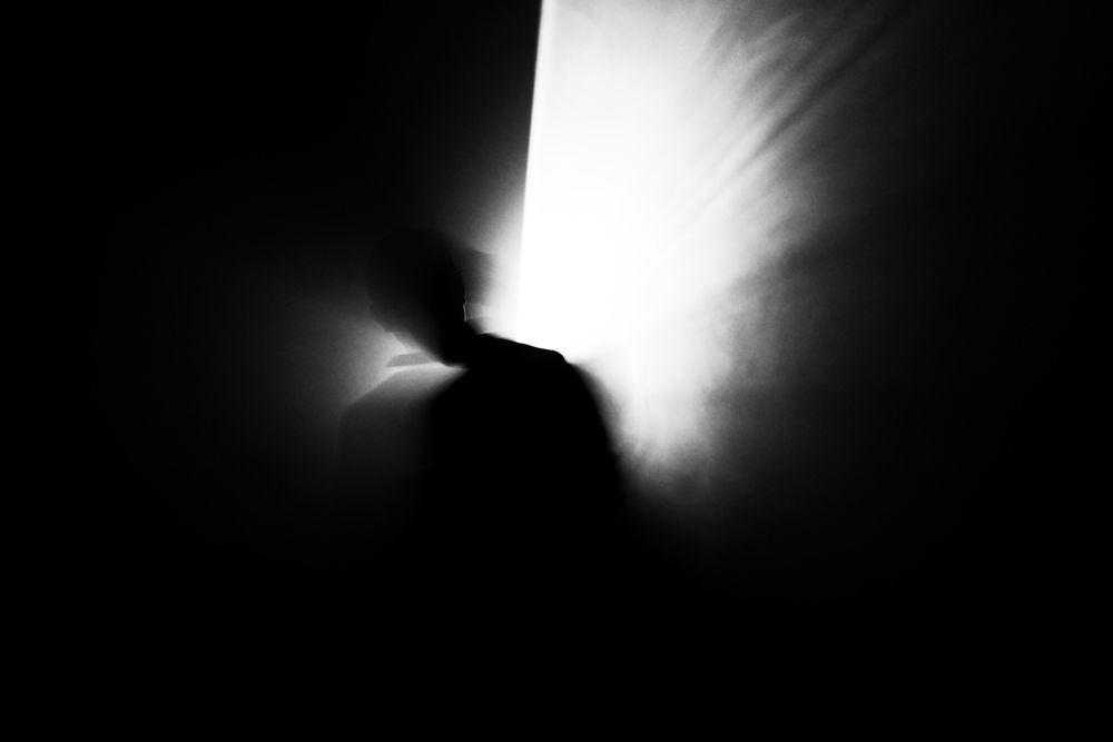 Walking in the direction of the light