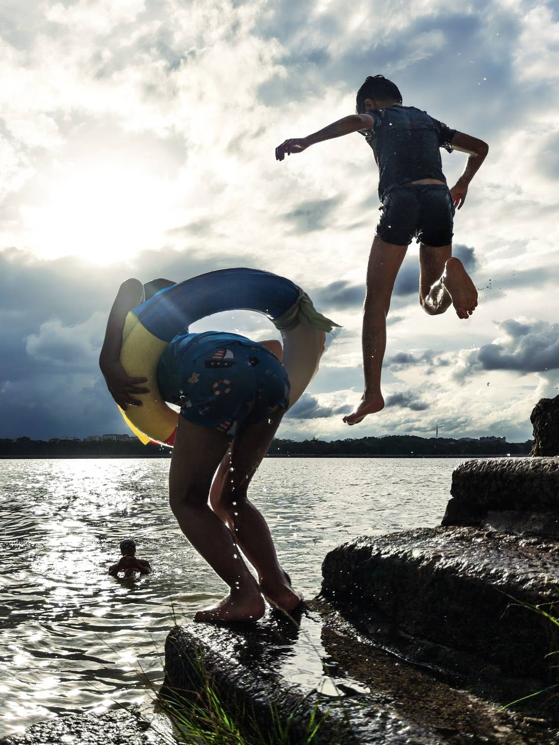 The diving events The diving events