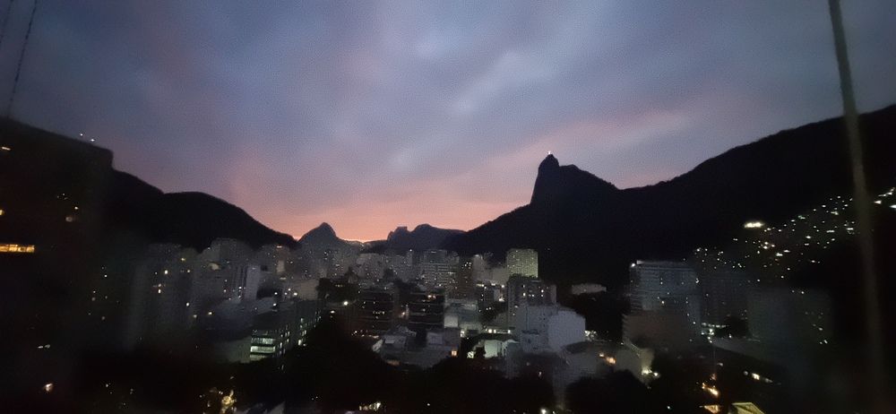 Final da tarde no Rio de Janeiro
