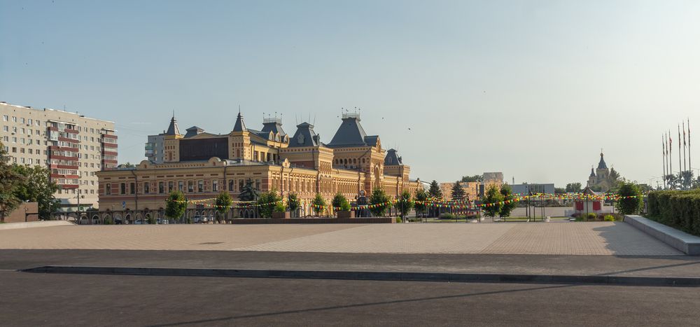 Нижегородская Ярмарка. Главный Ярмарочный дом.