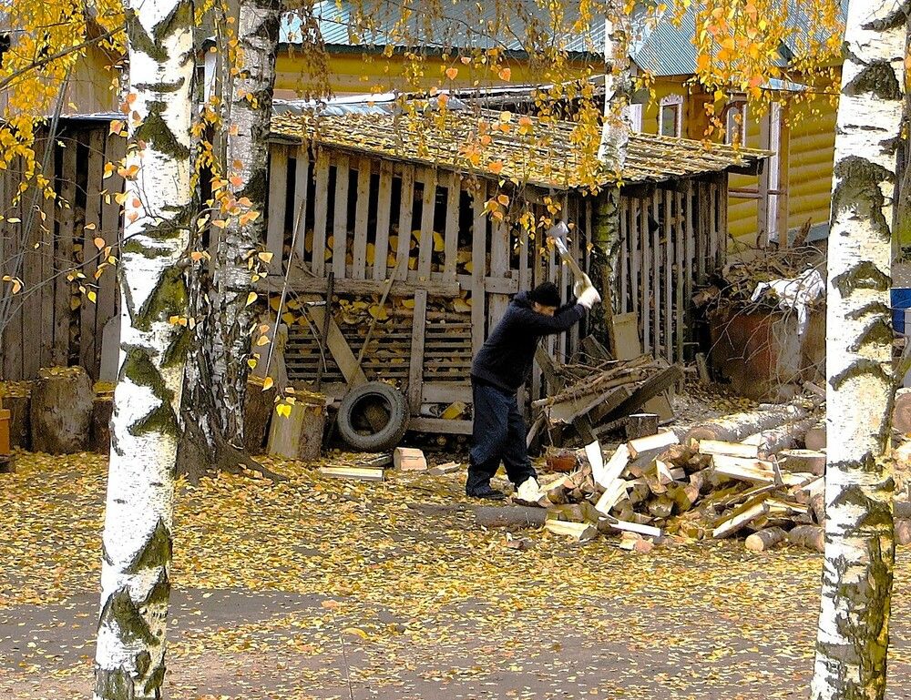 В монастыре