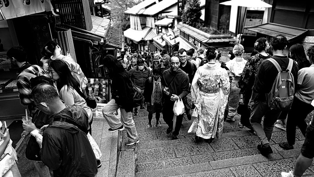 KYOTO, ROAD to THE TEMPLE - 1