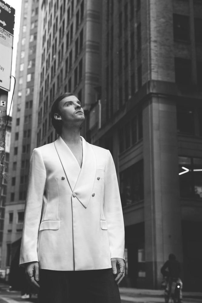 Man in White