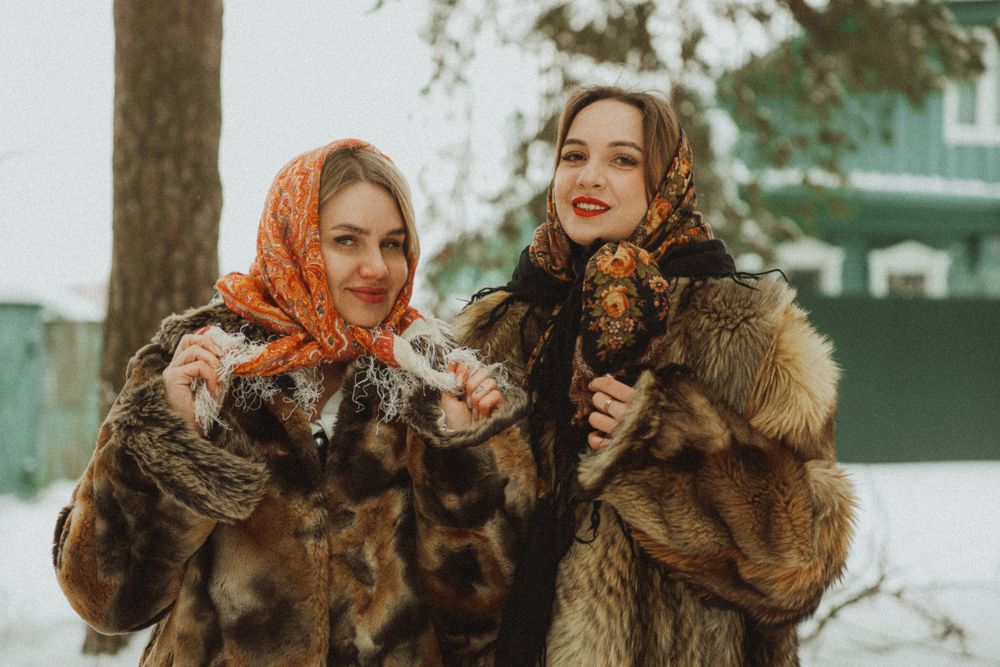 Зима в стиле СССР