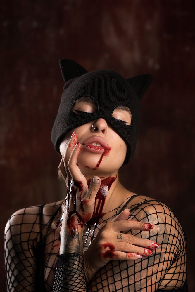 The hungry cat