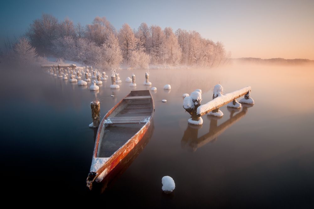 Утро на Святом озере.