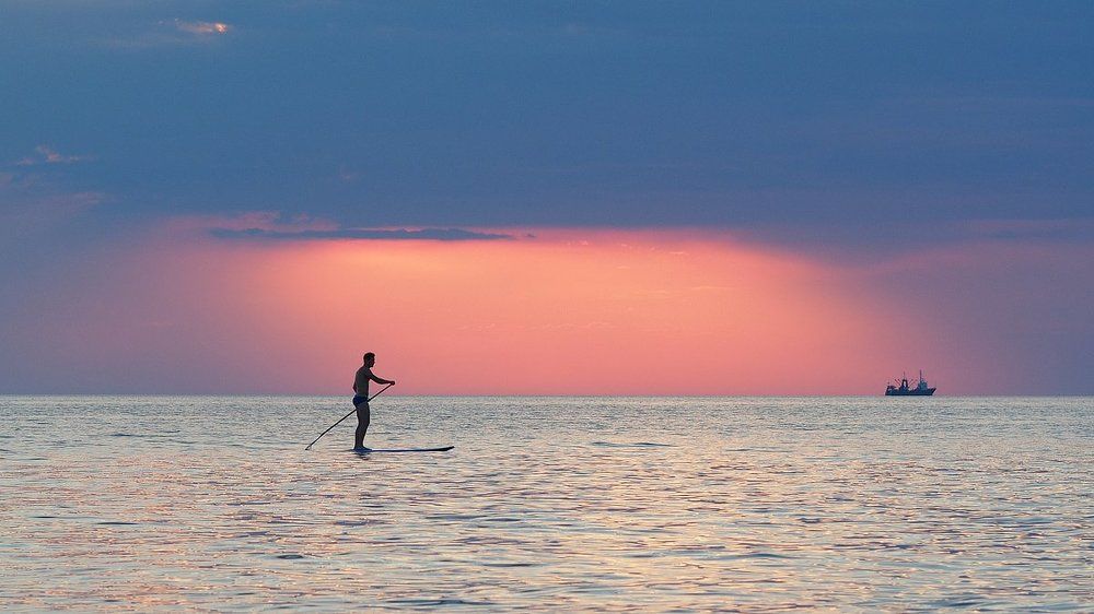 Черноморский лыжник