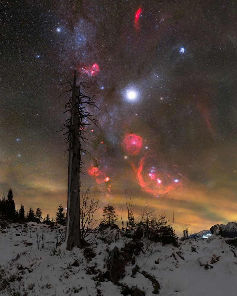 Winter is time of Orion, December 2024, Reit im Winkl, Germany