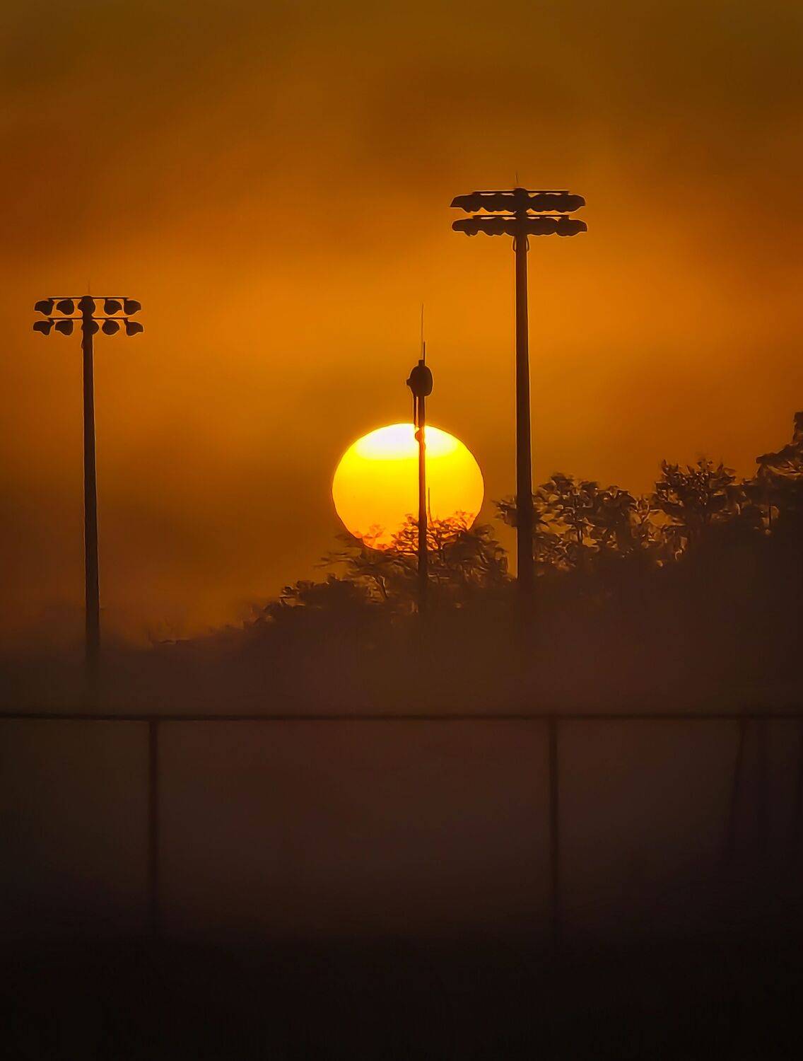 Foggy Sunrise, Foley Alabama