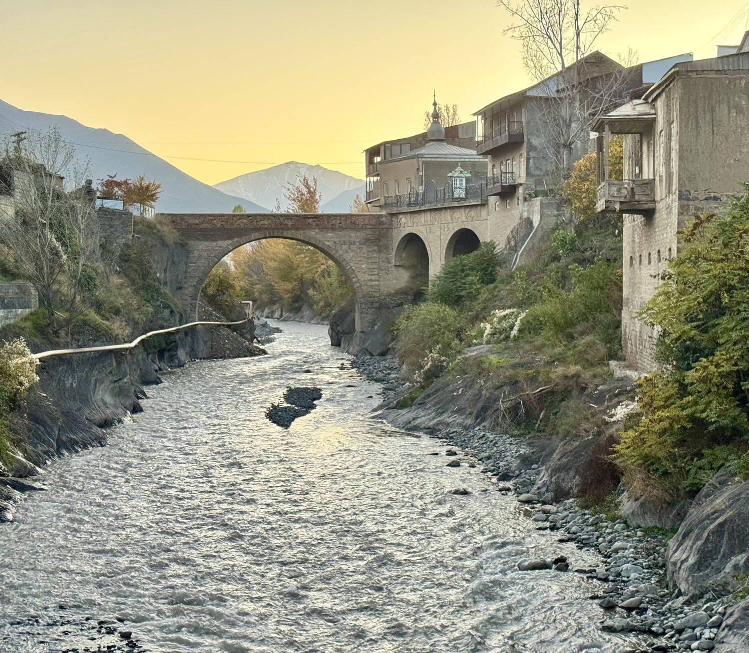 Старый мост «Уста Идрисан Муьгъ»