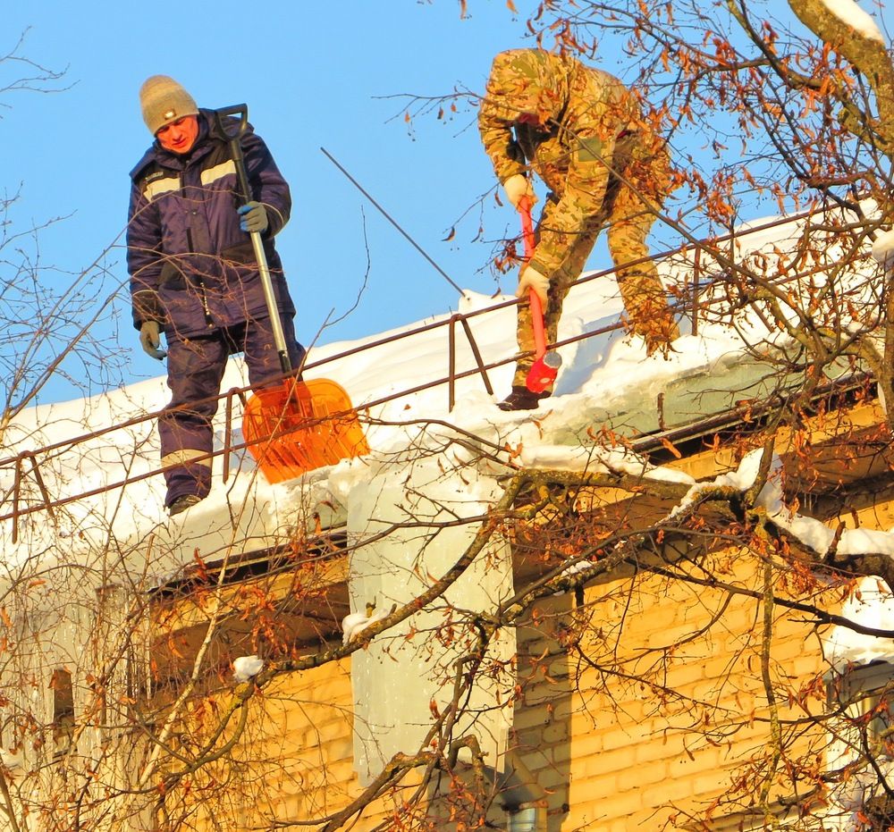 Борьба с сосульками