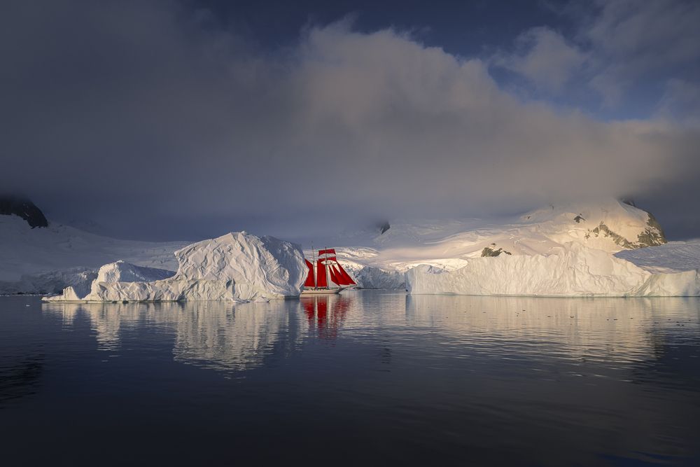Red Sails and Icebergs