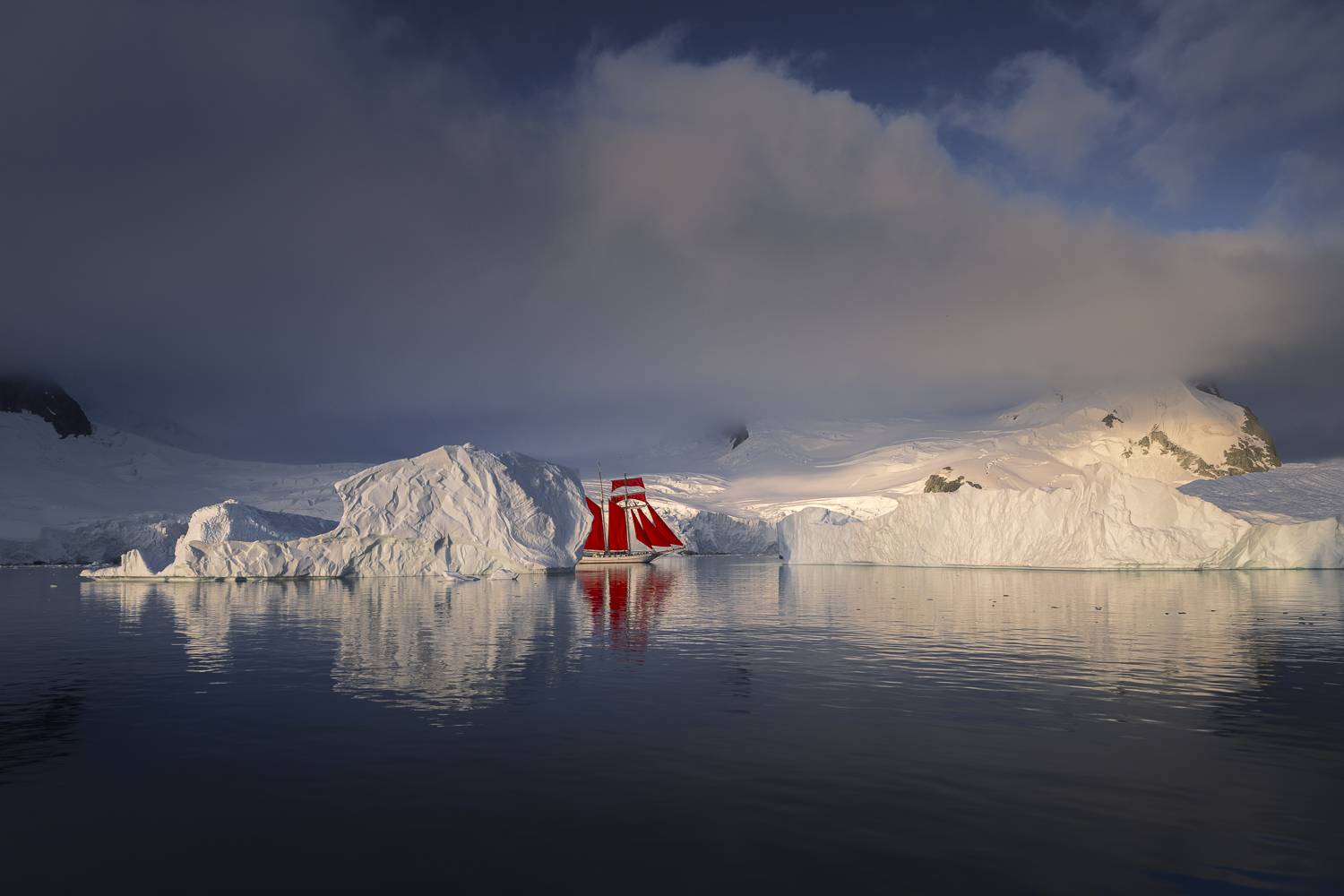 Red Sails and Icebergs