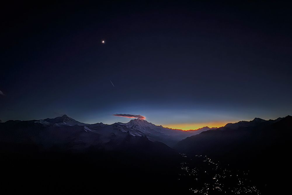 landscape Hunza valley