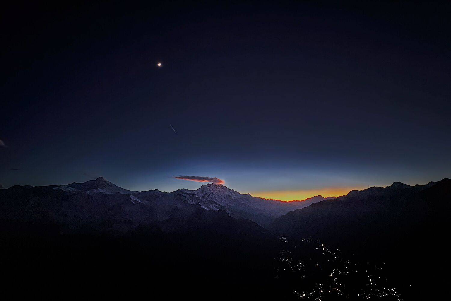 landscape Hunza valley