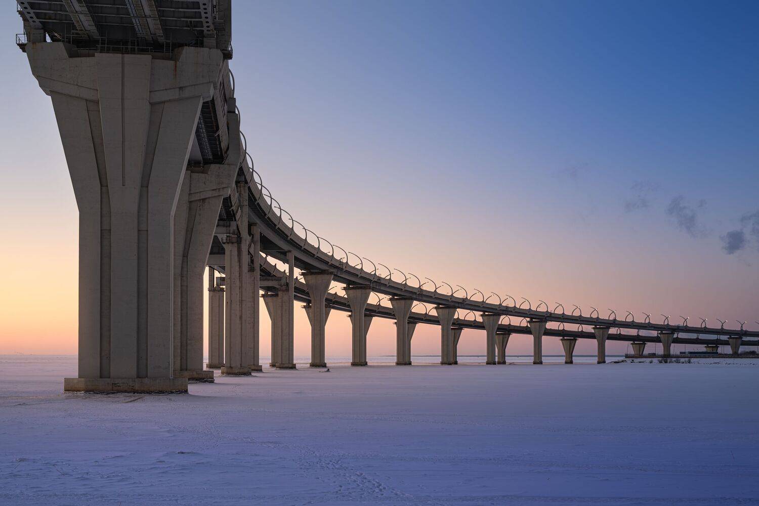 Мост \"Западного Скоростного Диаметра\"
