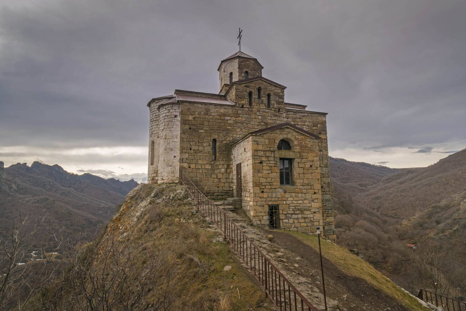 Шоанинский храм зимой.