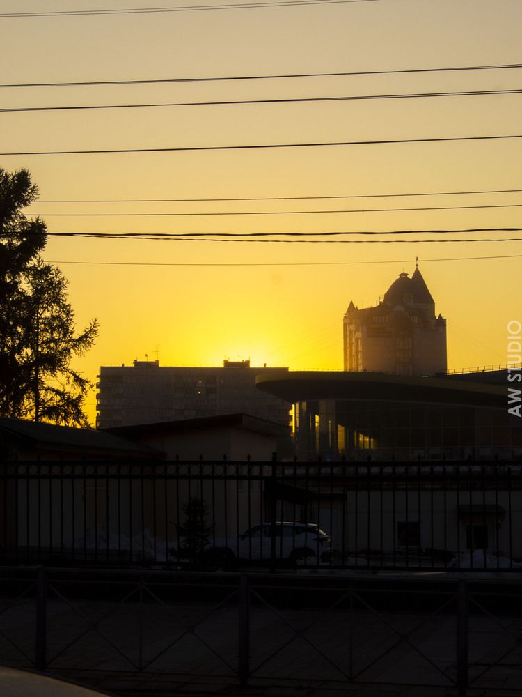 Последний луч на шпиле