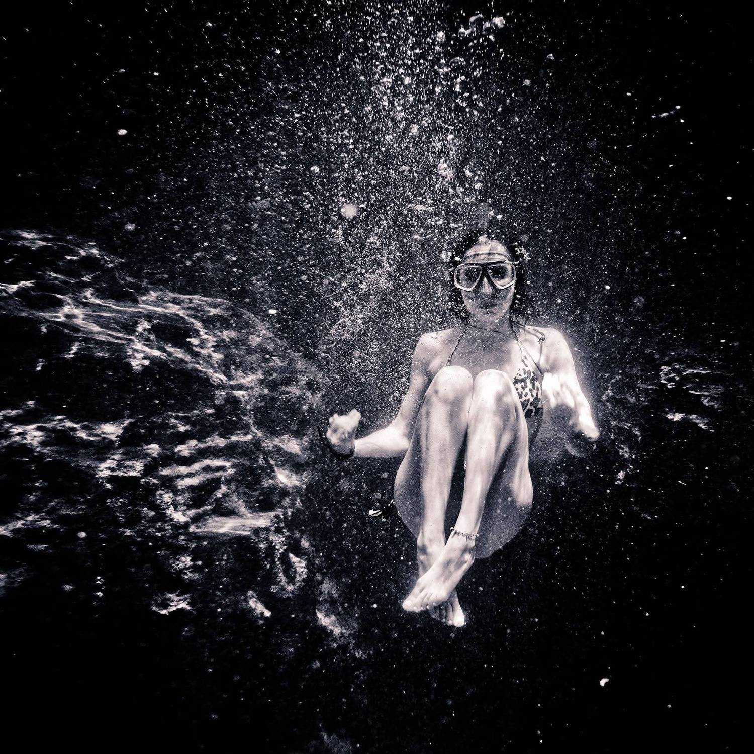 Lights on underwater