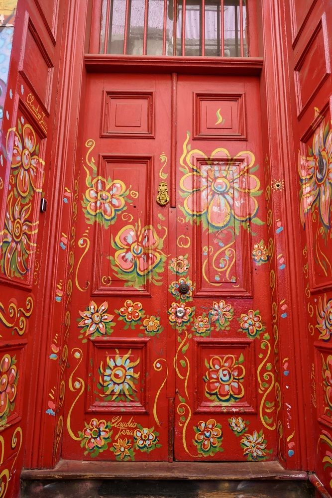 Colorful door