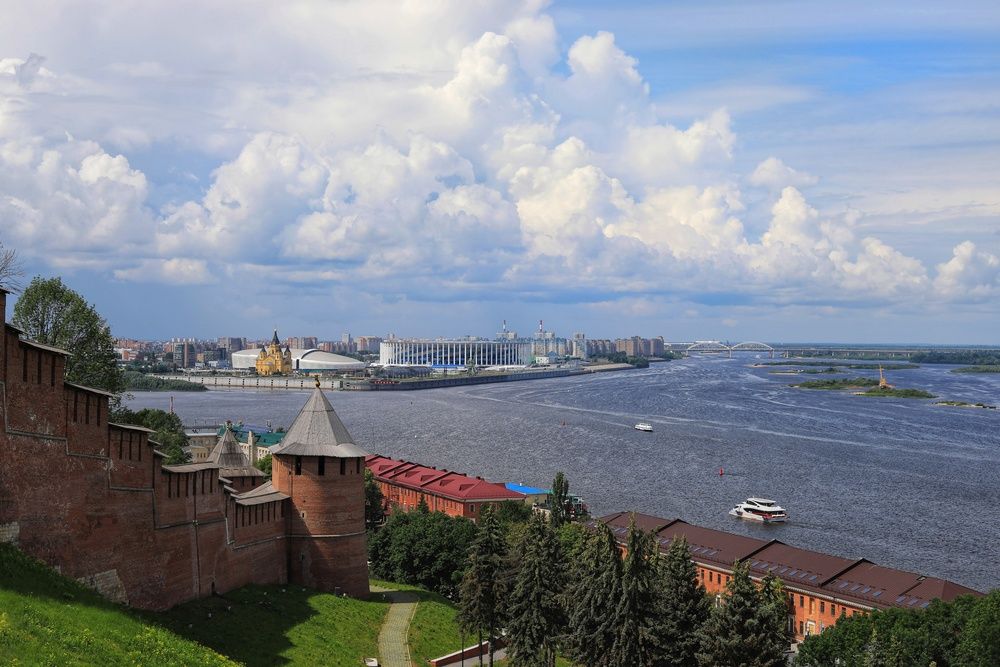 Слияние Оки и Волги