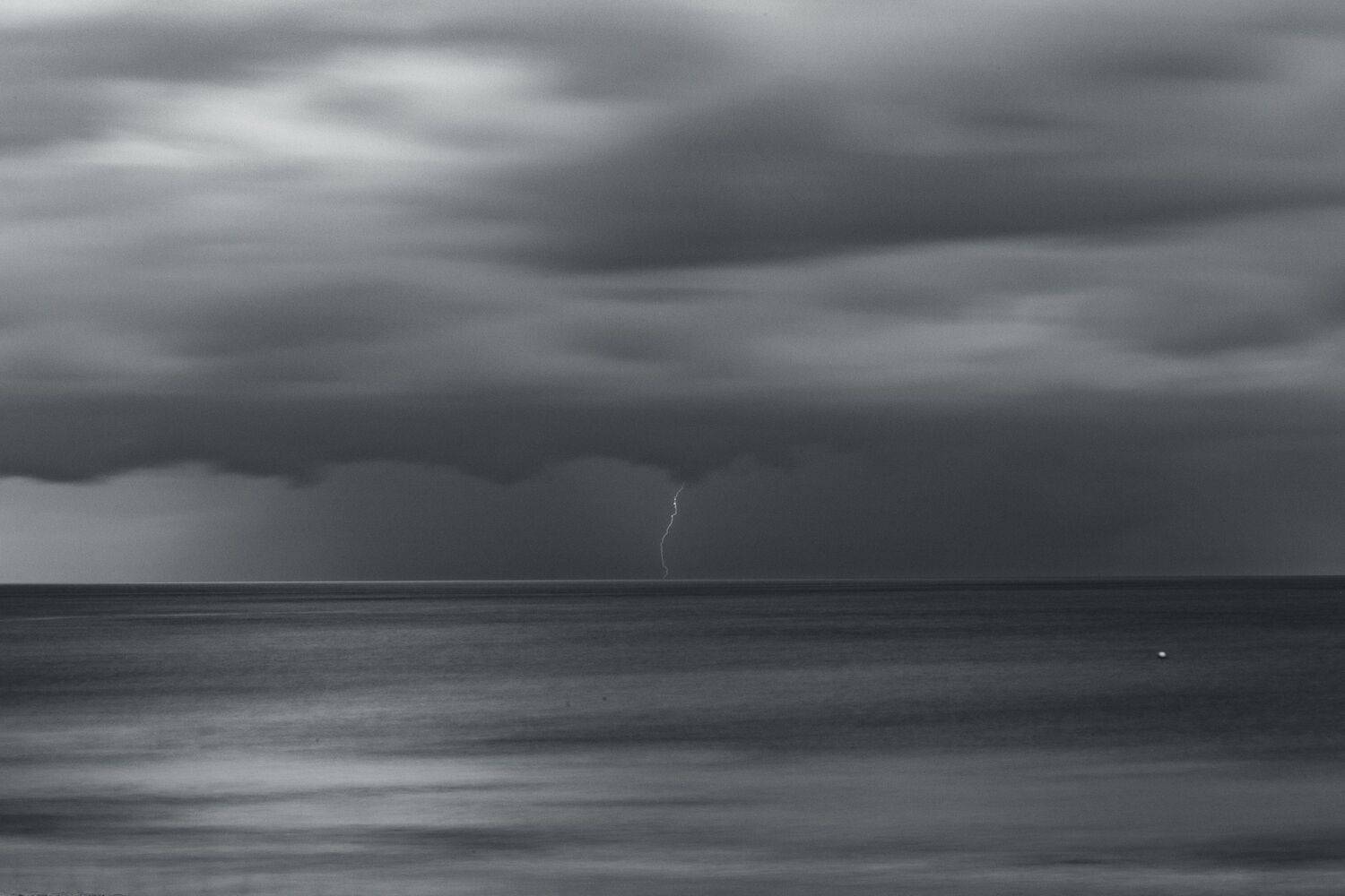 Storm on the Baltic Sea.