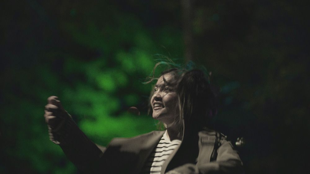 A Girl Under The Street Light