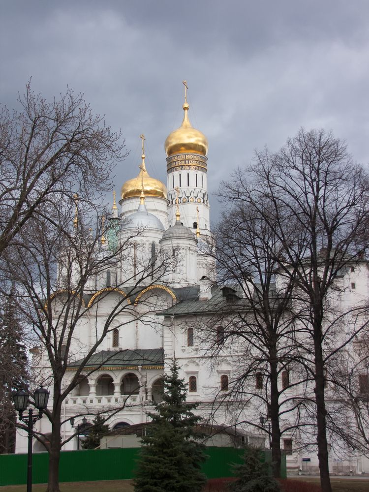 Благовещенский собор в Московском Кремле.