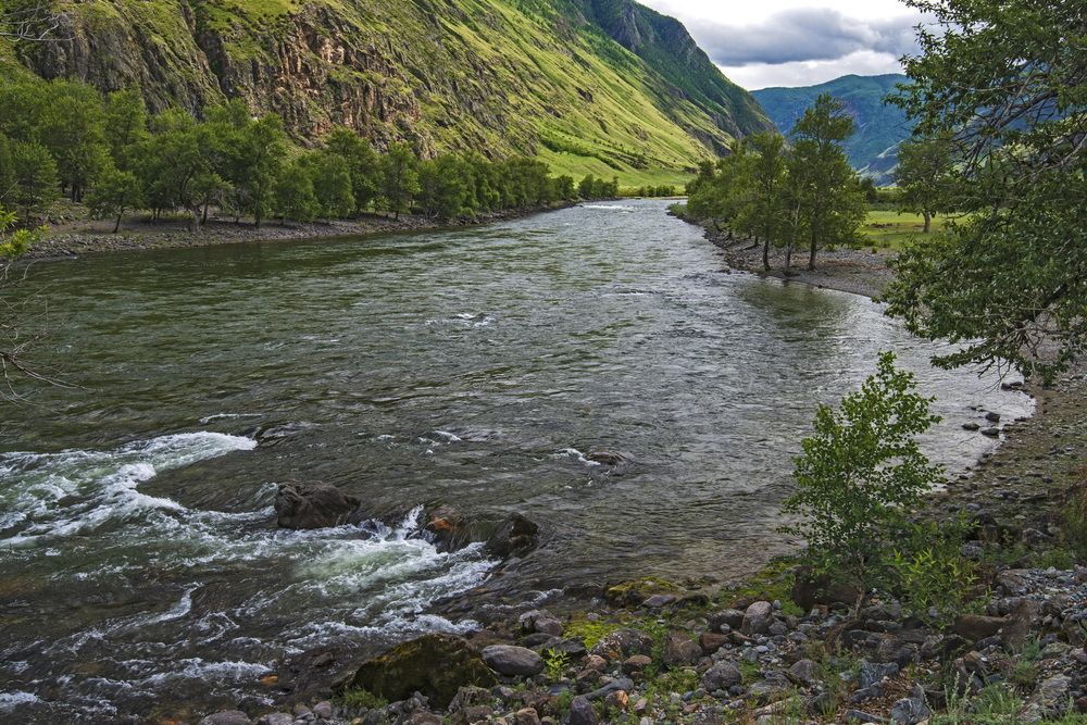 Изгиб реки Чулышман