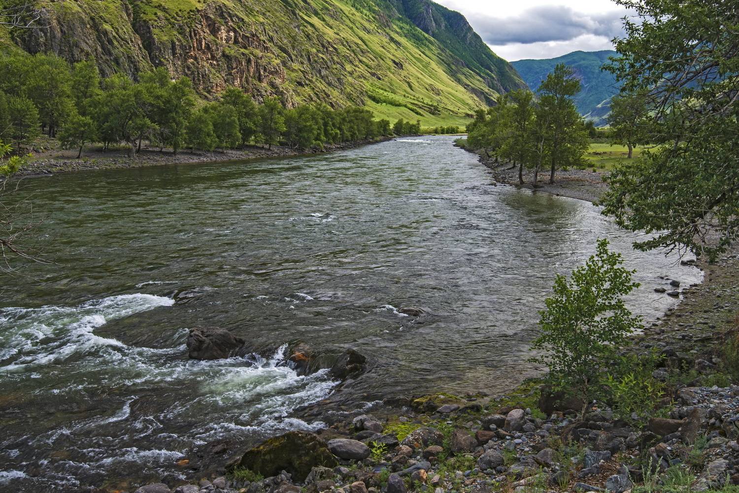 Изгиб реки Чулышман