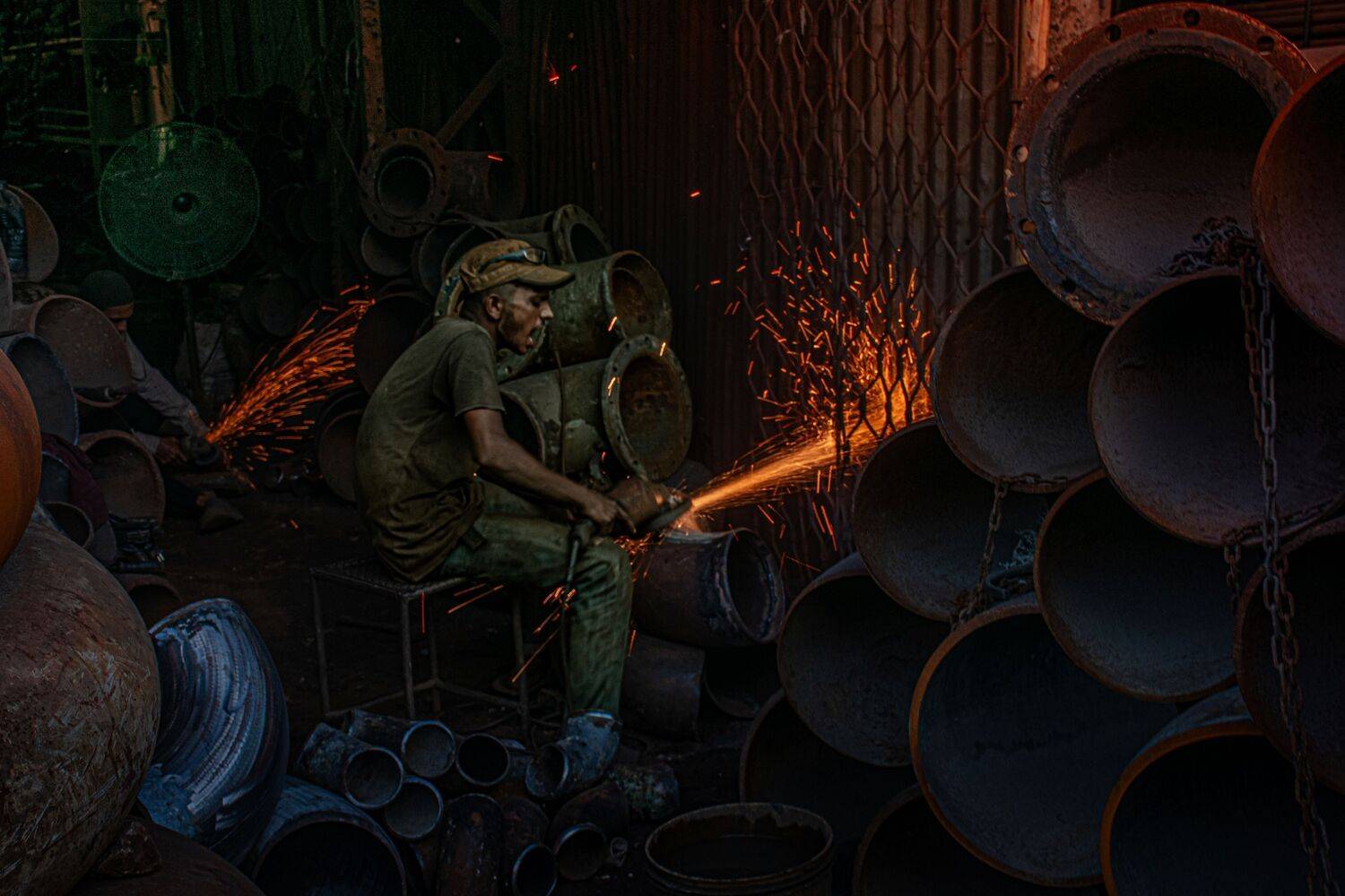 Echoes of Industry – Sparks of Human Strength